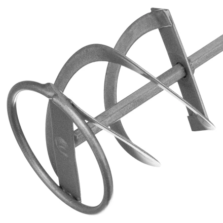 Миксер для красок и штукатурных смесей, 80х9х400мм, шестигранный хвостовик Сибртех 84790 купить в Челябинске