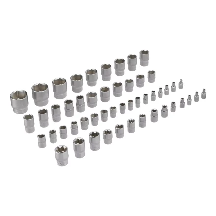 Набор инструментов Denzel 15808, 1/2&quot;, 3/8&quot;, 1/4&quot;, CrV, S2, пластиковый кейс, 232 предмета купить в Челябинске