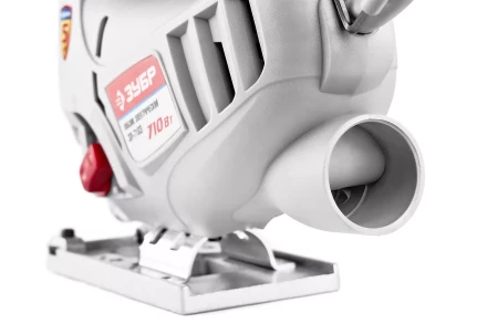 Лобзик ЗУБР, 3-х позиционный маятниковый ход, сталь-10мм/дерево-100мм, 500–3000ходов/мин, 710Вт ЗЛ-710Э купить в Челябинске