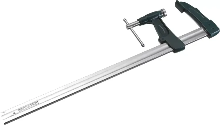 Струбцина KRAFTOOL тип "F", с мультипликаторной прижимной втулкой, 125х600 мм 32013-125-600 купить в Челябинске