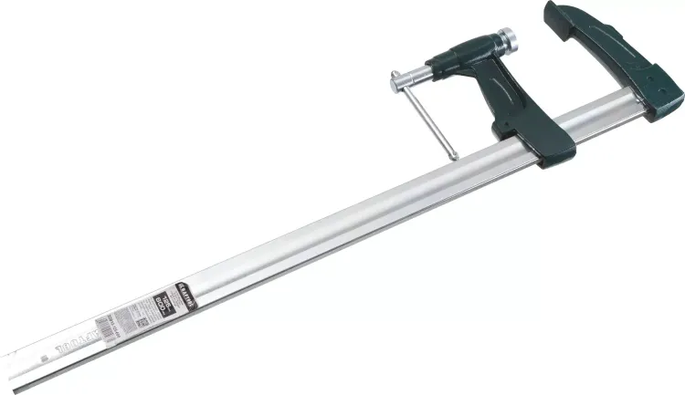 Струбцина KRAFTOOL тип "F", с мультипликаторной прижимной втулкой, 125х600 мм 32013-125-600 купить в Челябинске