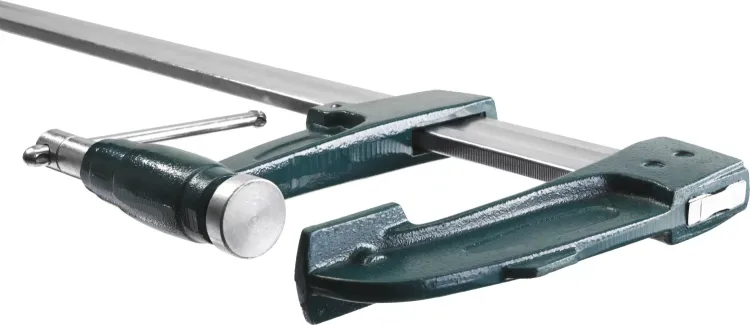 Струбцина KRAFTOOL тип "F", с мультипликаторной прижимной втулкой, 125х600 мм 32013-125-600 купить в Челябинске