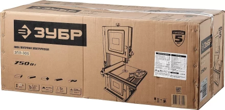Пила ЗУБР ленточная 305мм 750Вт ЗПЛ-305 серия МАСТЕР купить в Челябинске