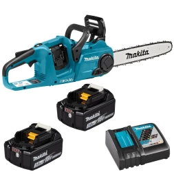 Пила цепная аккум. LXT Makita DUC353RF2, 14"/35см, 3/8", (2xBL1830B, DC18RC)