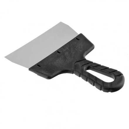 Шпатель фасадный из нержавеющей стали 150 мм пластмассовая ручка Россия 85149 купить в Челябинске