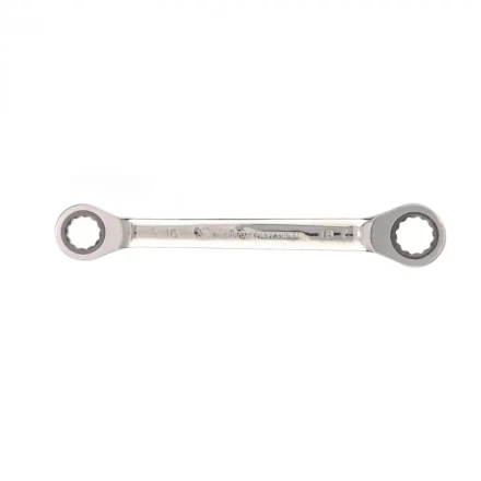 Ключ накидной трещоточный Matrix 16 x 18 мм зеркальный хром 14510 купить в Челябинске