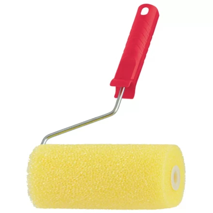 Валик СТРУКТУРНЫЙ поролоновый с ручкой гладкий 180x80x6 MTX 80213 купить в Челябинске