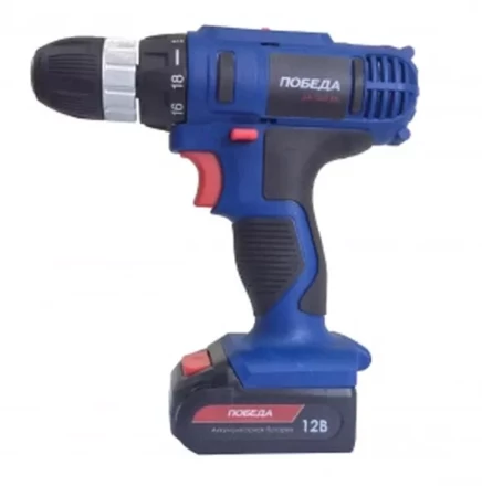 Аккумуляторная дрель-шуруповерт ПОБЕДА ДА-12/2 Ли PATRIOT купить в Челябинске