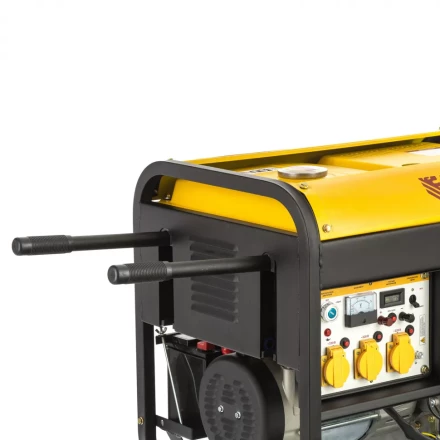 Генератор дизельный DENZEL DD6300Е электростартер 94657 купить в Челябинске