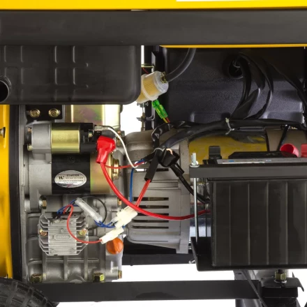 Генератор дизельный DENZEL DD6300Е электростартер 94657 купить в Челябинске