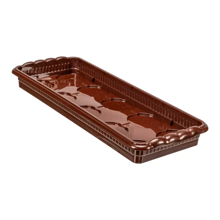 Набор для рассады Palisad 643449, поддон 380х155х40 мм, 10 горшочков по 250 мл с выдвижным дном купить в Челябинске