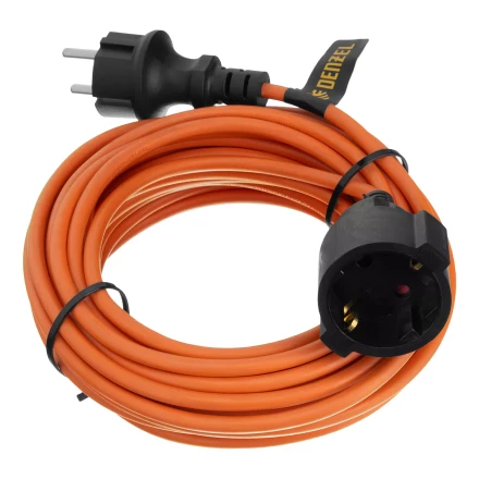 Удлинитель-шнур силовой Denzel Garden Series, ПВС, 10м, 1 розетка, 3 x 1 мм, 3 м, 37405 купить в Челябинске