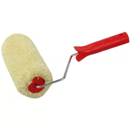 Валик фасадный ЗУБР &quot;ЭКСПЕРТ&quot; УНИВЕРСАЛ СИНТЕКС малярный в сборе, полиакрил, бюгель 8мм, 68х250мм 03502-25 купить в Челябинске