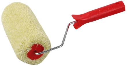 Валик фасадный ЗУБР &quot;ЭКСПЕРТ&quot; УНИВЕРСАЛ СИНТЕКС малярный в сборе, полиакрил, бюгель 8мм, 68х250мм 03502-25 купить в Челябинске