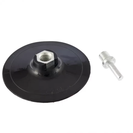 Насадка для дрели и УШМ с липучкой 125 мм усиленная MATRIX артикул 76238 купить в Челябинске