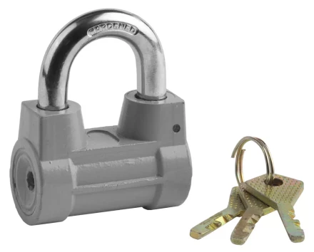 Замок навесной STAYER &quot;MASTER&quot; облегченный, дисковый механизм секрета, 60мм 37149-60 купить в Челябинске