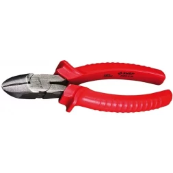 Бокорезы усиленные "ТИТАН", маслобензостойкая рукоятка, покрытие оксидированное с полировкой, 180мм, ЗУБР Профессионал 22015-6-18