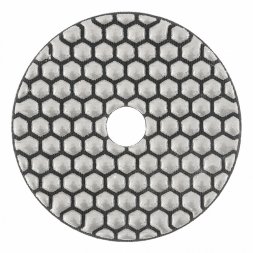 Алмазный гибкий шлифовальный круг 100 мм P100 сухое шлифование (черепашка) 5 шт Matrix 73501