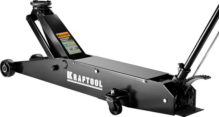 Домкрат гидравлический подкатной "High-Lift", удлиненный, 5т, 150-560мм, KRAFTOOL 43455-5 43455-5 купить в Челябинске