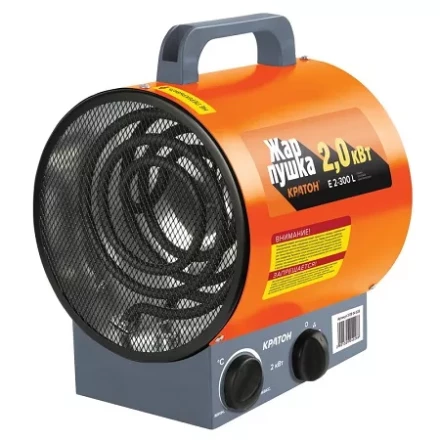 Тепловая пушка электрическая Кратон Жар-пушка Е 2-300 L 3 09 04 028 купить в Челябинске