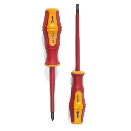 Диэлектрическая отвертка ПРОФИ Pozidriv PZ1x100 КВТ купить в Челябинске