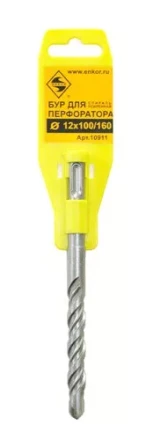 Бур SDS+  ф12х100/160 усиленный  10/50/200 10911 купить в Челябинске