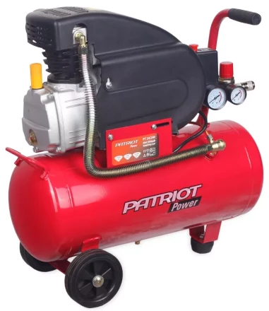 Компрессор масляный поршневой прямой привод Patriot PT24/240 купить в Челябинске