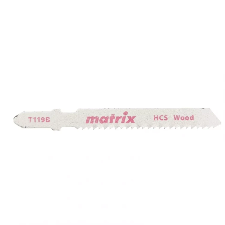 Полотна для электролобзика по дереву 3 штук T119B 50 x 2 мм HCS MATRIX 78228 купить в Челябинске