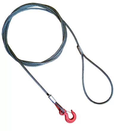 Буксир канатный TOR БТК 15,0 т 5,0 м опрессовка (петля-крюк) 1048693 купить в Челябинске