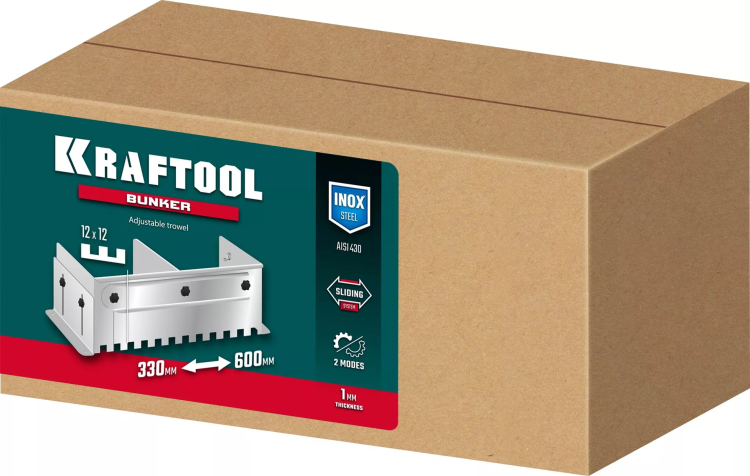 Раздвижная гребенка KRAFTOOL 0808-12 купить в Челябинске