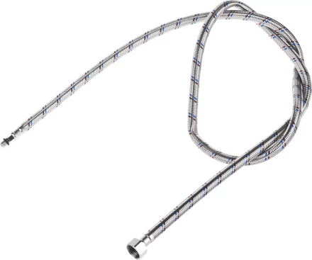 Подводка гибкая STAYER для воды к смесителям, оплетка из нерж стали, укороченная, г/ш 1/2&quot; - 1,5м 51016-150 купить в Челябинске