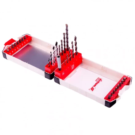 Набор сверл комбинированный сверла по металлу 1-6 мм бетону 4-8 мм дереву 3-6 мм биты 16 шт адаптер 32 предмета Pro Matrix 725632 купить в Челябинске