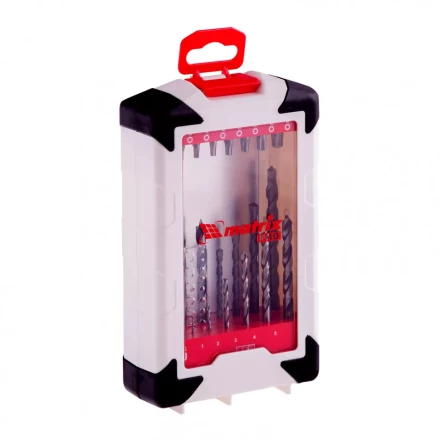 Набор сверл комбинированный сверла по металлу 1-6 мм бетону 4-8 мм дереву 3-6 мм биты 16 шт адаптер 32 предмета Pro Matrix 725632 купить в Челябинске