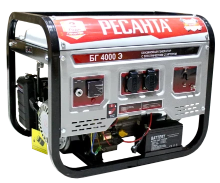 Бензогенератор  Ресанта БГ 4000 Э купить в Челябинске