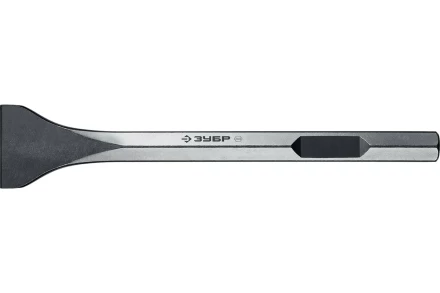 ЗУБР БУРАН, 80 х 400 мм, HEX 28, лопаточное зубило (29380-80-400) купить в Челябинске