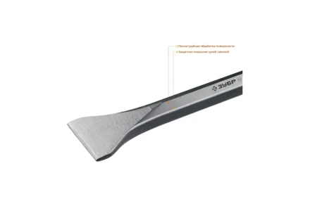 ЗУБР БУРАН, 80 х 400 мм, HEX 28, лопаточное зубило (29380-80-400) купить в Челябинске