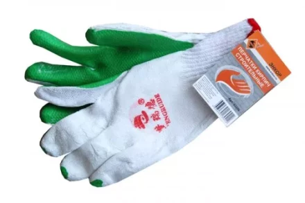 Перчатки строительные Кирпич Энкор 1/10 63206 купить в Челябинске