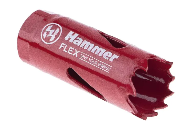 Коронка биметаллическая HAMMER Ф20х38мм 1/2" BiMETALL (224-002) купить в Челябинске