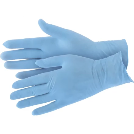 Перчатки хозяйственные нитриловые 100 штук M Elfe 67898 купить в Челябинске