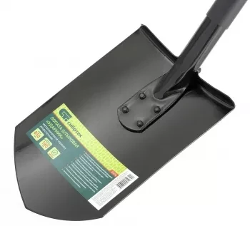 Лопата штыковая укороченная металлический черенок СИБРТЕХ 61614 купить в Челябинске