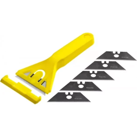 Набор STAYER &quot;STANDARD&quot;: Скребок пластмассовый с 5 лезвиями, 50мм 0851-H6_z01 купить в Челябинске