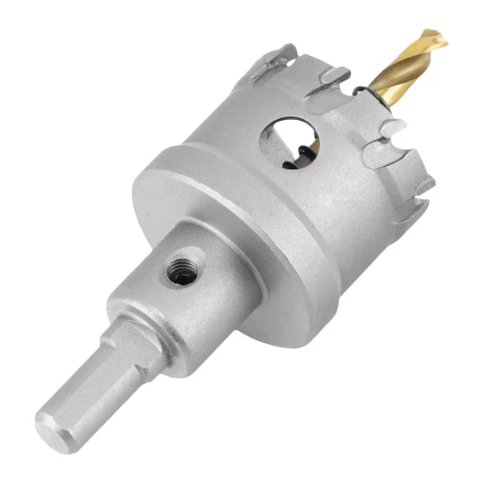 Коронка по металлу твердосплавная, 41 мм Denzel 724013 купить в Челябинске