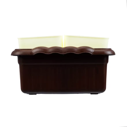 Набор для рассады Palisad 643451, поддон 444х185х82 мм, 10 горшочков по 460 мл. с выдвижным дном купить в Челябинске