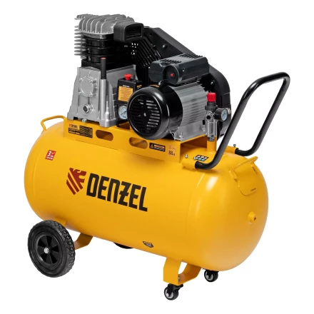 Компрессор воздушный рем. привод Denzel BCI 2200/100, 2,2 кВт, 100 литров, 420 л/мин купить в Челябинске