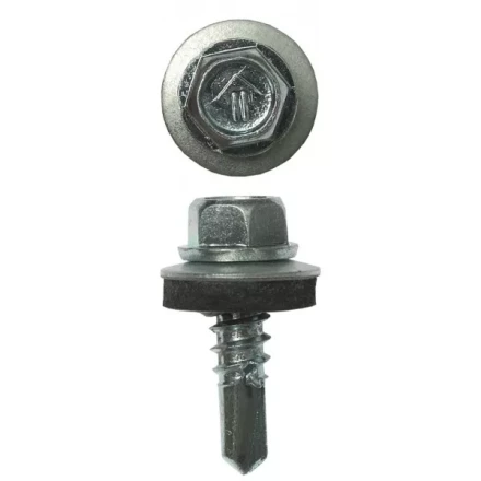 Саморезы ЗУБР &quot;ПРОФЕССИОНАЛ&quot; оцинков., для крепл. кров. матер. к металл. констр., 5.5x19мм, 2500шт 4-300310-55-019 купить в Челябинске