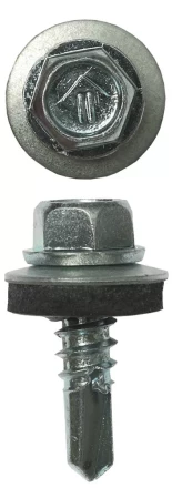 Саморезы ЗУБР &quot;ПРОФЕССИОНАЛ&quot; оцинков., для крепл. кров. матер. к металл. констр., 5.5x19мм, 2500шт 4-300310-55-019 купить в Челябинске