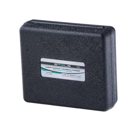 Набор головок ударных 6-гранных удлиненных для колесных дисков 17 19 21 мм 1/2&quot; 3 предмета Stels 13953 купить в Челябинске