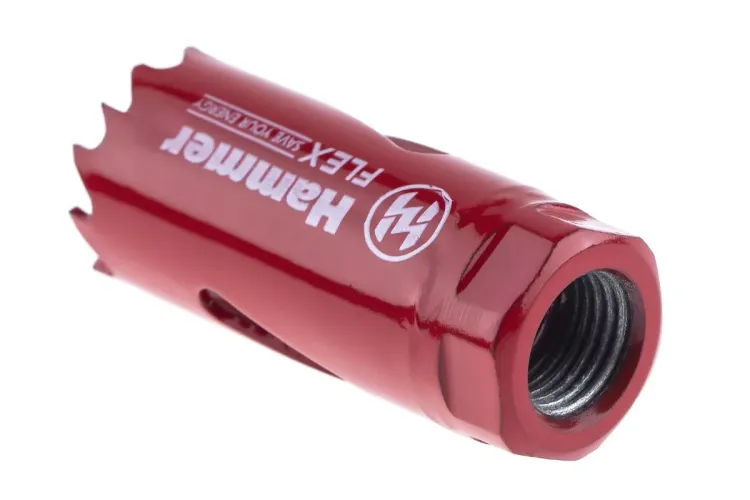 Коронка биметаллическая HAMMER Ф22х38мм 5/8" BiMETALL (224-003) купить в Челябинске