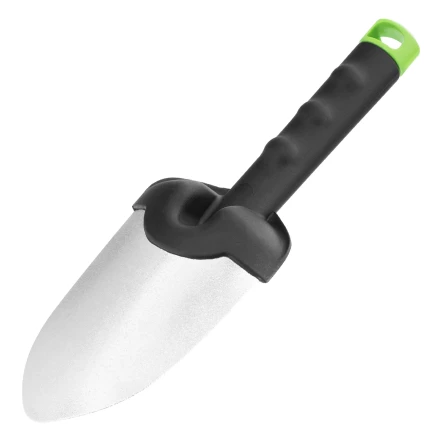 Совок посадочный широкий, 90х275 мм, стальной, полипропиленовая рукоятка, BASE// Palisad 62066 купить в Челябинске