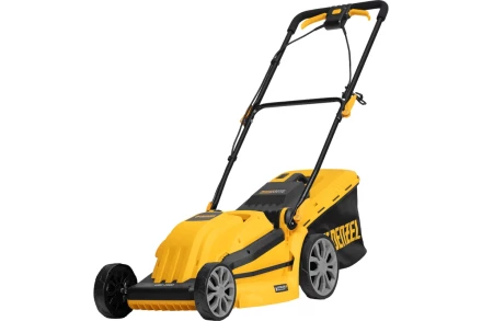 Газонокосилка электрическая GMC-2000, шир. 44см, 2000 Вт, 6 уров., травосб. 45 л// Denzel купить в Челябинске